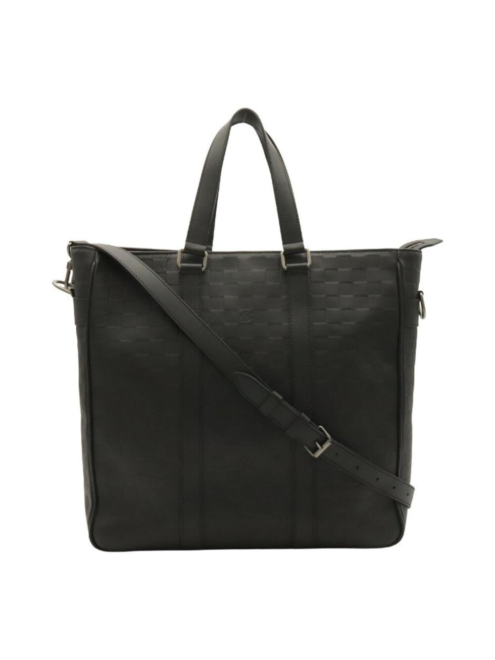 Louis Vuitton Damier Infini Neo Tadao Tote Business 2-Way Shoulder Bag Onyx
